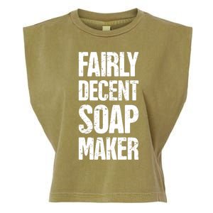 Funny Soap Maker / Craft Fair Home Soap Making Cute Gift Garment-Dyed Women's Muscle Tee