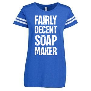 Funny Soap Maker / Craft Fair Home Soap Making Cute Gift Enza Ladies Jersey Football T-Shirt