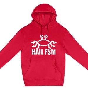 Flying Spaghetti Monster FSM Hail To The Spaghetti Monster Premium Pullover Hoodie