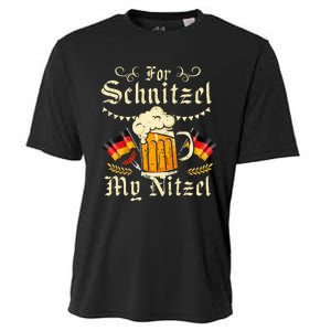 For Schnitzel My Nitzel Funny Oktoberfest Cooling Performance Crew T-Shirt