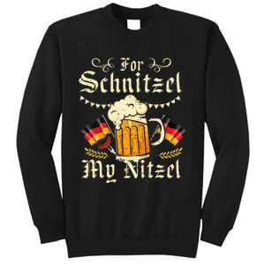 For Schnitzel My Nitzel Funny Oktoberfest Sweatshirt