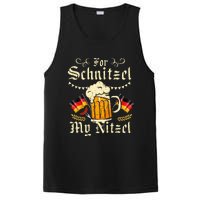 For Schnitzel My Nitzel Funny Oktoberfest PosiCharge Competitor Tank