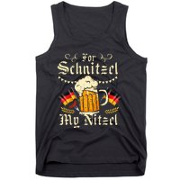 For Schnitzel My Nitzel Funny Oktoberfest Tank Top