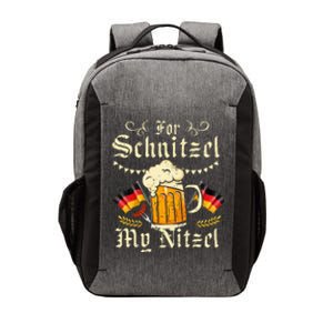 For Schnitzel My Nitzel Funny Oktoberfest Vector Backpack