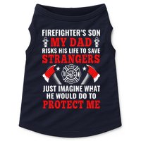 Firefighters Son My Dad Risks His Life To Save Stransgers Doggie Tank