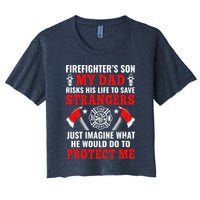 Firefighters Son My Dad Risks His Life To Save Stransgers Crop Top