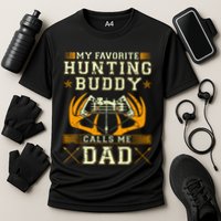 Father Son Matching Hunting Buddies Hunting Dad Cute Gift Cooling Performance Crew T-Shirt