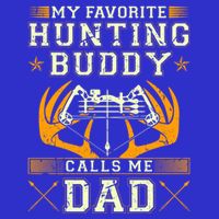 Father Son Matching Hunting Buddies Hunting Dad Cute Gift 16 in Basic Backpack