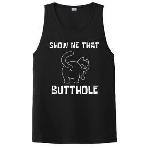 Funny Show Me That Butthole PosiCharge Competitor Tank