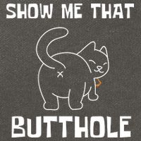 Funny Show Me That Butthole Cotton Canvas Backpack
