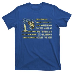 Fishing Solves Most Of My Problems Hunting Solves The Rest Gift T-Shirt