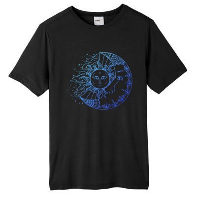 Funny Sun Moon Astrology Astronomer Astronomy Gift Tall Fusion ChromaSoft Performance T-Shirt