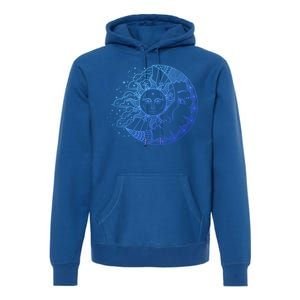 Funny Sun Moon Astrology Astronomer Astronomy Gift Premium Hoodie