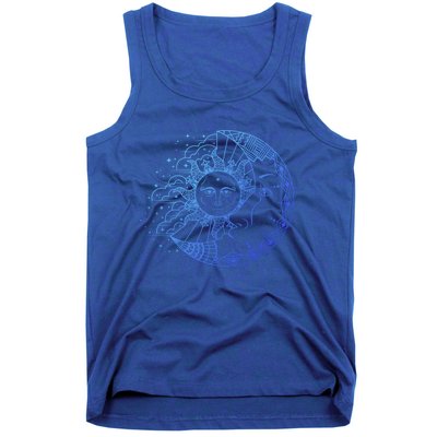 Funny Sun Moon Astrology Astronomer Astronomy Gift Tank Top