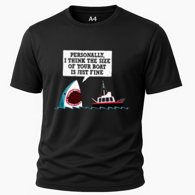 Funny Shark Movie Polite Shark Dinomike Performance Shirt