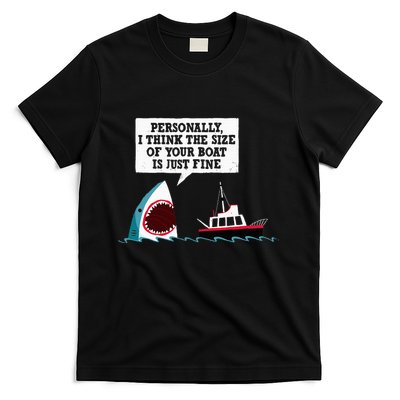 Funny Shark Movie Polite Shark Dinomike T-Shirt