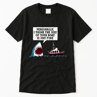 Funny Shark Movie Polite Shark Dinomike Tall T-Shirt