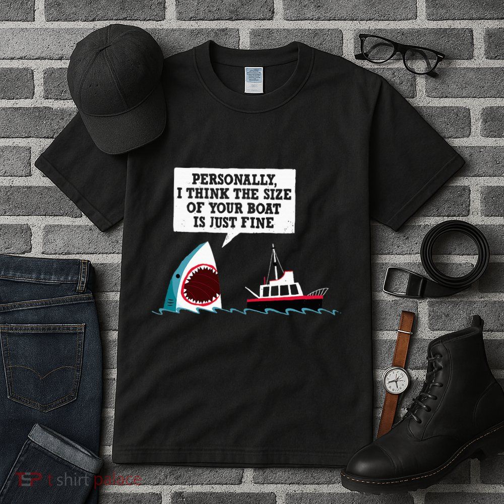 Funny Shark Movie Polite Shark Dinomike Tall T-Shirt