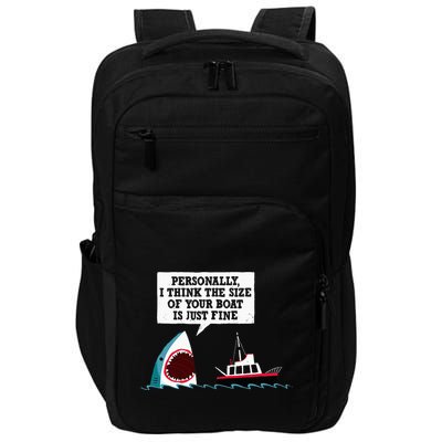 Funny Shark Movie Polite Shark Dinomike Impact Tech Backpack