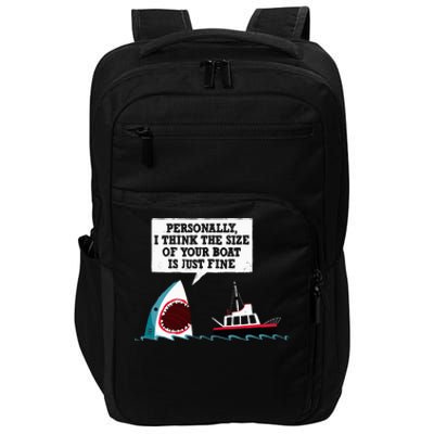 Funny Shark Movie Polite Shark Dinomike Impact Tech Backpack