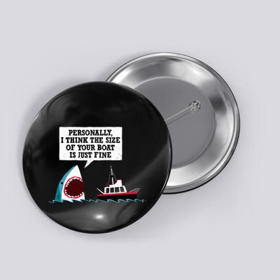 Funny Shark Movie Polite Shark Dinomike Button