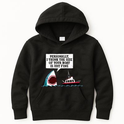 Funny Shark Movie Polite Shark Dinomike Kids Hoodie