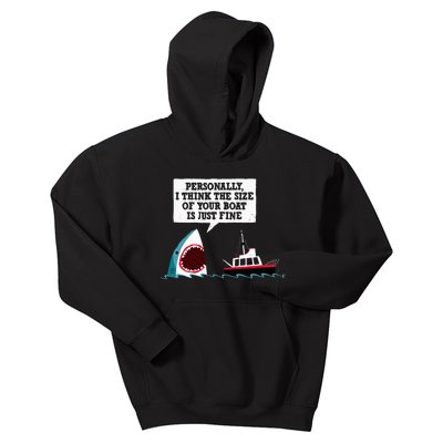 Funny Shark Movie Polite Shark Dinomike Kids Hoodie