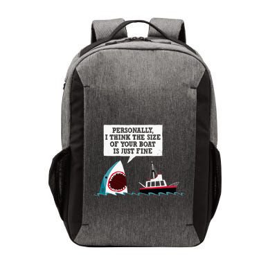 Funny Shark Movie Polite Shark Dinomike Vector Backpack