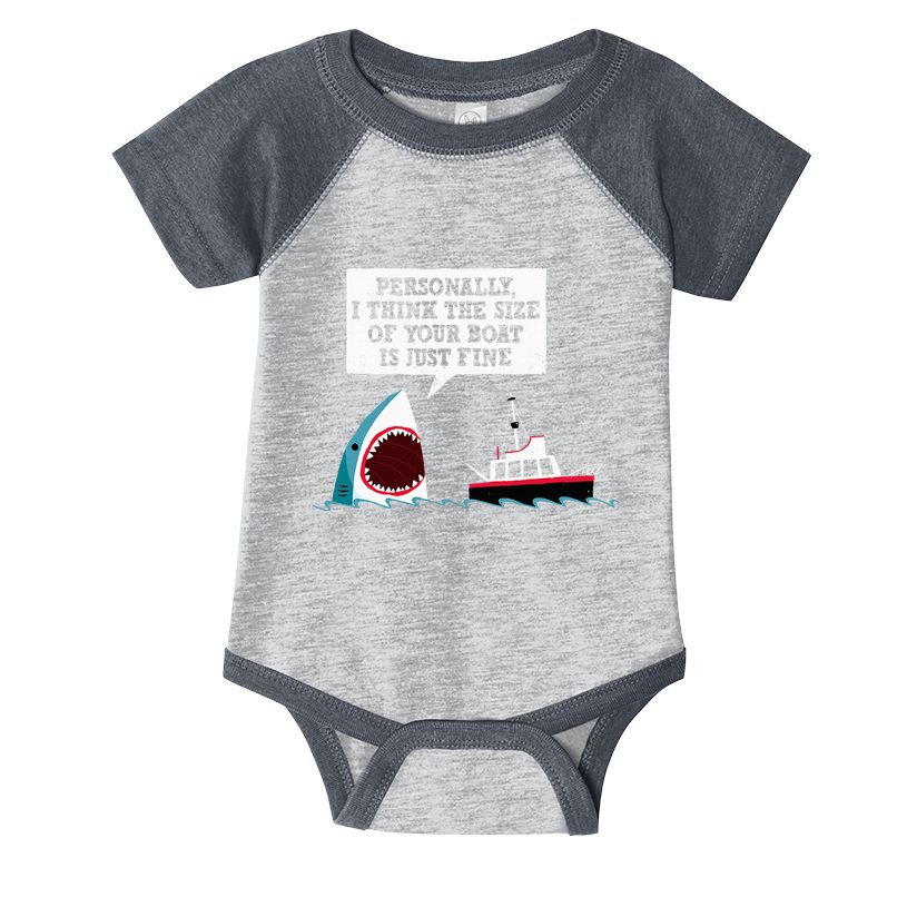 Funny Shark Movie Polite Shark Dinomike Infant Baby Jersey Bodysuit