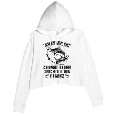 Fishing Solves Most Of My Problems Deer Hunting Crop Fleece Hoodie