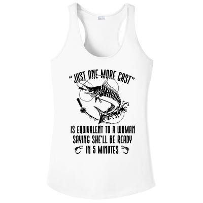 Fishing Solves Most Of My Problems Deer Hunting Ladies PosiCharge Competitor Racerback Tank