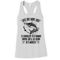 Fishing Solves Most Of My Problems Deer Hunting Women's Racerback Tank