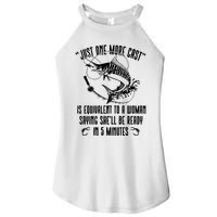 Fishing Solves Most Of My Problems Deer Hunting Women's Perfect Tri Rocker Tank