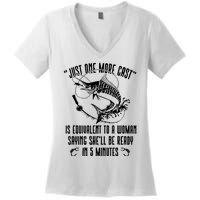 Fishing Solves Most Of My Problems Deer Hunting Women's V-Neck T-Shirt