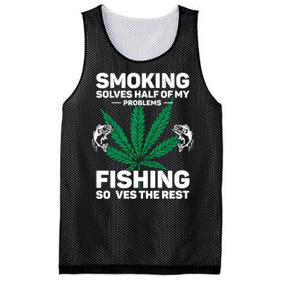 Fishing Solves Most Of My Problems Hunting Solves The Rest Mesh Reversible Basketball Jersey Tank