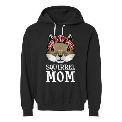 Funny Squirrel Mom Rodent Gopher Chipmunk Lover Women Garment-Dyed Fleece Hoodie