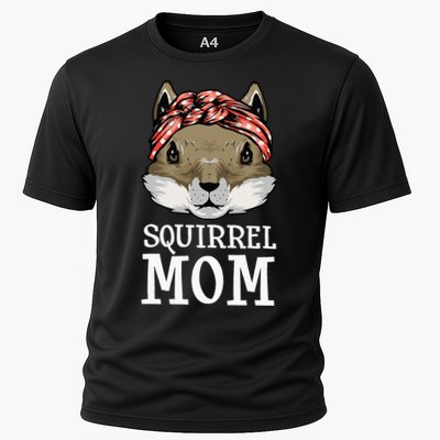 Funny Squirrel Mom Rodent Gopher Chipmunk Lover Women Performance Shirt