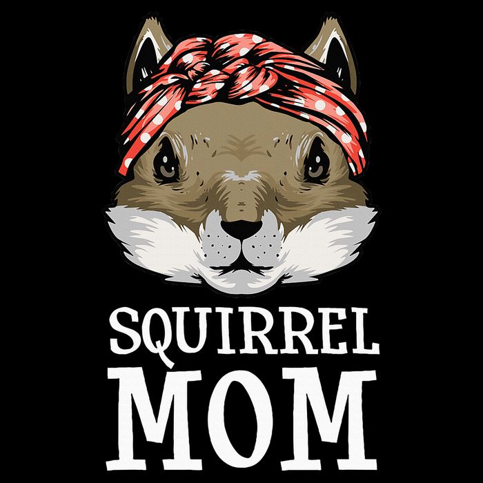 Funny Squirrel Mom Rodent Gopher Chipmunk Lover Women Button