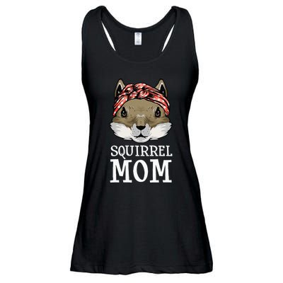 Funny Squirrel Mom Rodent Gopher Chipmunk Lover Women Ladies Essential Flowy Tank