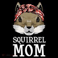 Funny Squirrel Mom Rodent Gopher Chipmunk Lover Women Flatbill Hat