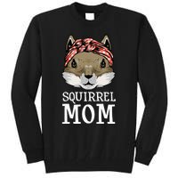 Funny Squirrel Mom Rodent Gopher Chipmunk Lover Women Tall Sweatshirt