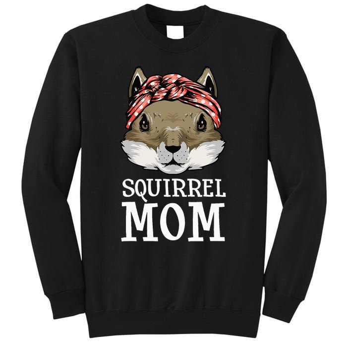 Funny Squirrel Mom Rodent Gopher Chipmunk Lover Women Tall Sweatshirt