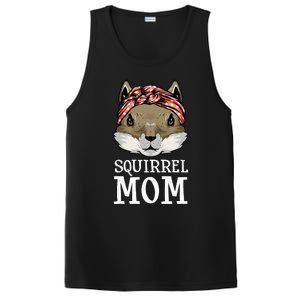 Funny Squirrel Mom Rodent Gopher Chipmunk Lover Women PosiCharge Competitor Tank