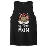 Funny Squirrel Mom Rodent Gopher Chipmunk Lover Women PosiCharge Competitor Tank