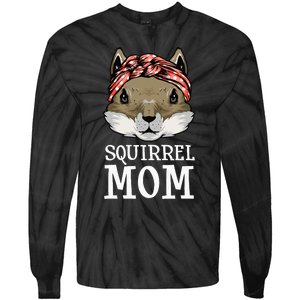 Funny Squirrel Mom Rodent Gopher Chipmunk Lover Women Tie-Dye Long Sleeve Shirt