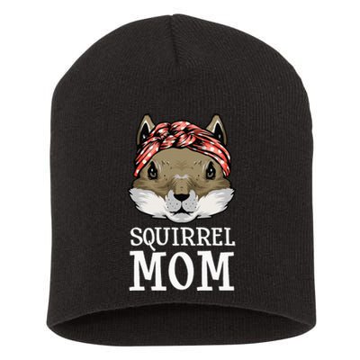 Funny Squirrel Mom Rodent Gopher Chipmunk Lover Women Short Acrylic Beanie