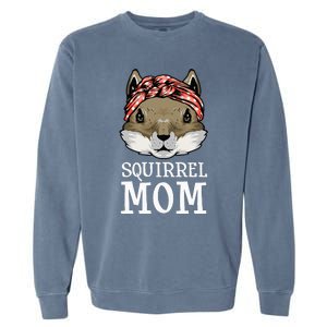 Funny Squirrel Mom Rodent Gopher Chipmunk Lover Women Garment-Dyed Sweatshirt