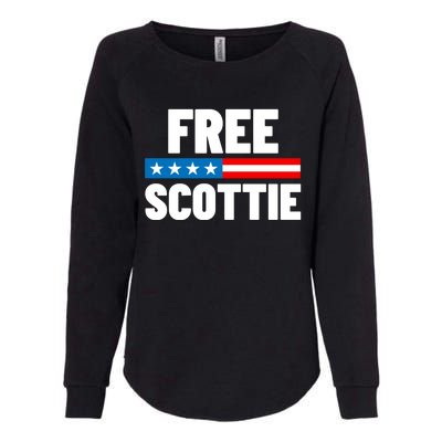 Free Scottie Mugshot Womens California Wash Sweatshirt