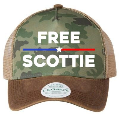 Free Scottie Mugshot Legacy Tie Dye Trucker Hat