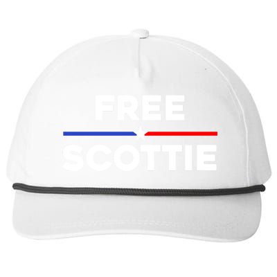 Free Scottie Mugshot Snapback Five-Panel Rope Hat